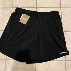 Patagonia Women's Athletic Black Shorts